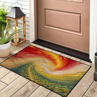 Elemental Attraction Door Mat by Mark Henson
