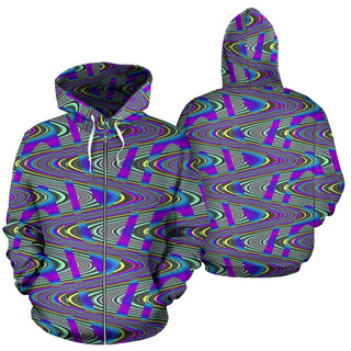 Swirls Zipper | Hoodie | Hubert Solczynski