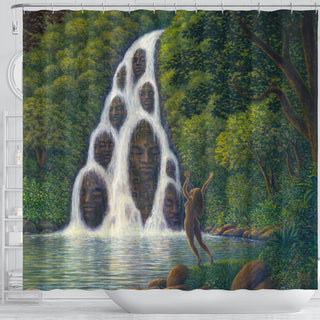 Fountain of Youth | Shower Curtain | Mark Henson