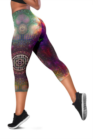 PACHAMAMA || Womens Capris || by Cosmic Shiva