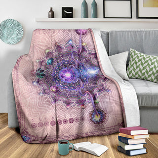 Sahasrara CROWN CHAKRA | MICROFLEECE BLANKET | HAKAN HISIM