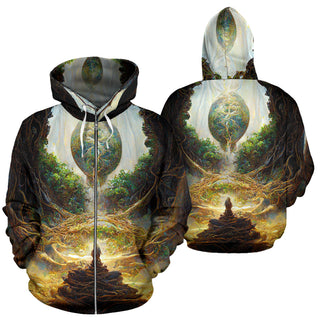 Sanctum Sanctorum Zipper Hoodie | Michael Garfield