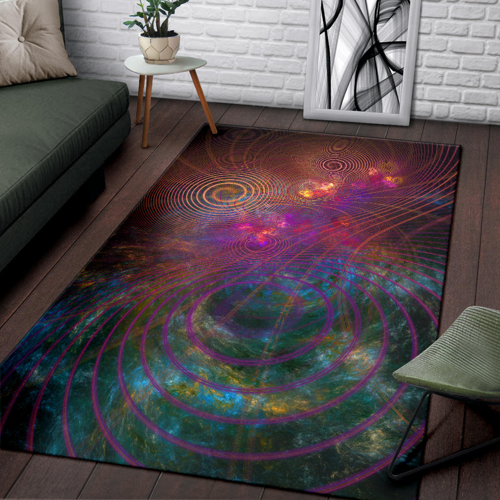 The Unfolded Cosmos | Rug | Yantrart Design