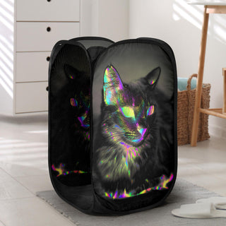 Trippy Kitty | Laundry Hamper | Hubert Solczynski