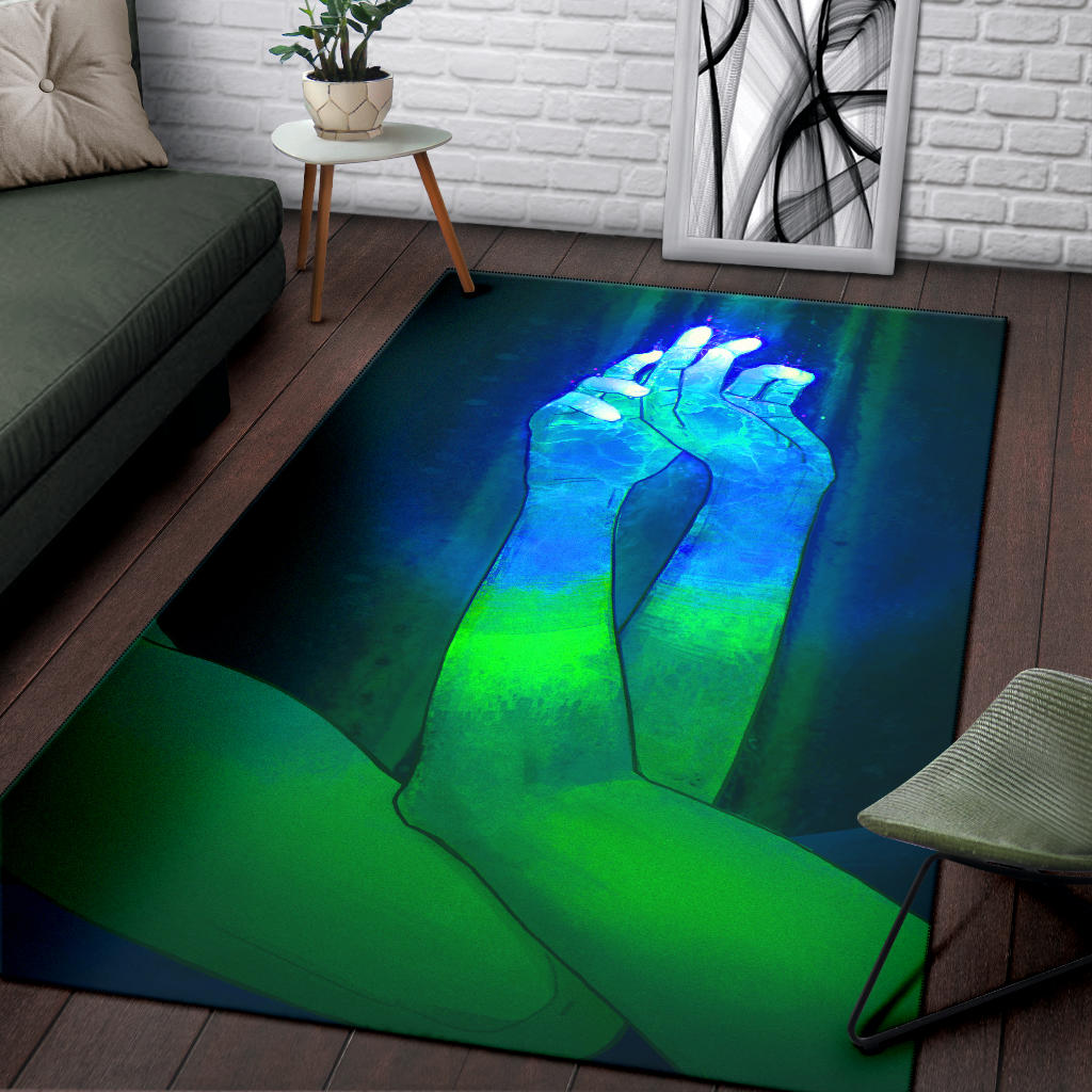 LOVERS TOUCH ON EARTH RUG | PHAZED