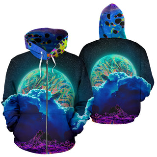 Over The Horizon Zipper Hoodie | Geoglyser