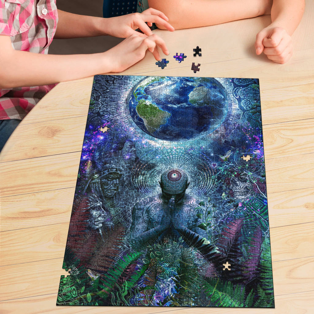 Gratitude For The Earth And Sky | Jigsaw Puzzle | Cameron Gray
