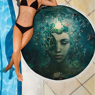 Beautiful and Broken | Beach Blanket | Cameron Gray