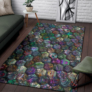 Hex Worlds 2 Rug | James Fletcher