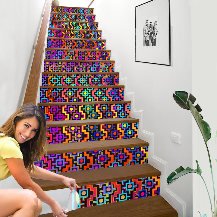 Rainbow Healing | Stair Stickers | Hakan Hisim