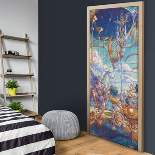 The Star of a New Day Door Sock | Marcelo Germana