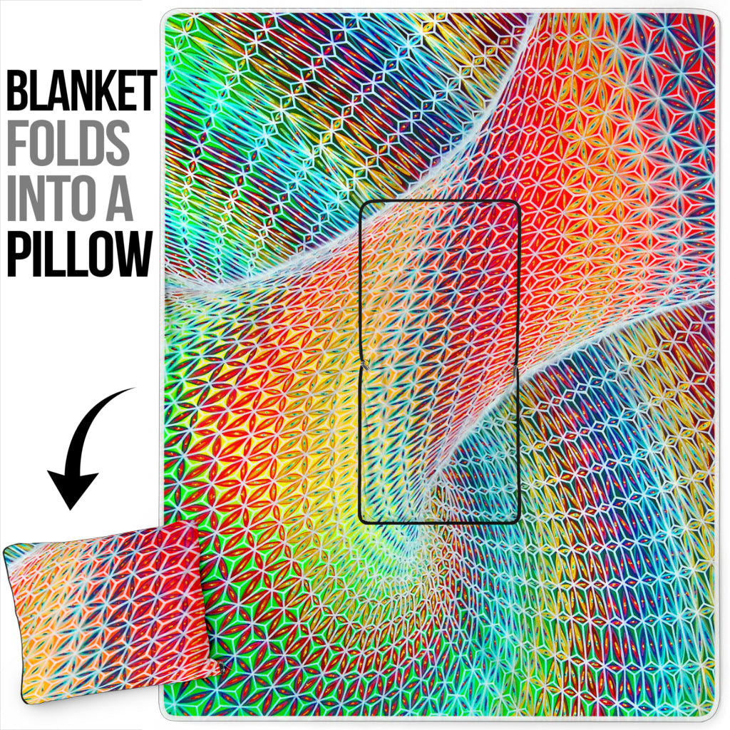 Vortex Pillow Blanket | Bart Van Hertrum