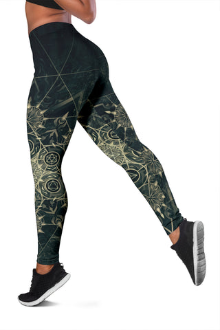Elements of Sacred Geometry - Mystical | Leggings | Mandalazed
