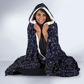 Jungle Vision - Purple | Hooded Blanket | Mandalazed