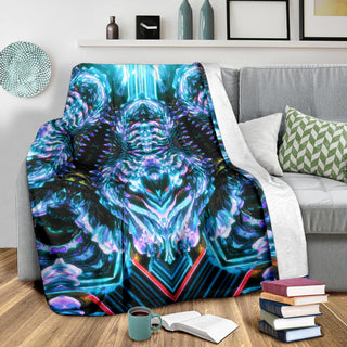 Ice Sentinels | Microfleece Blanket | Makroverset