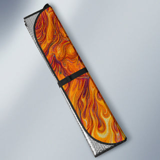 Flames of Passion Auto Sun Shade by Mark Henson