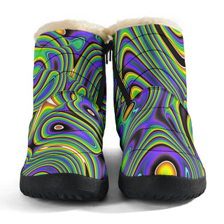 ACIDFY GREEN WINTER BOOTS | HUBERT S