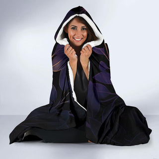 Peace with Leaves | Hooded Blanket | Mandalazed