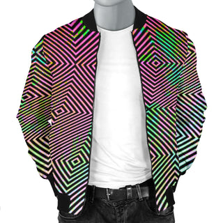OPTICAL MENS BOMBER JACKET