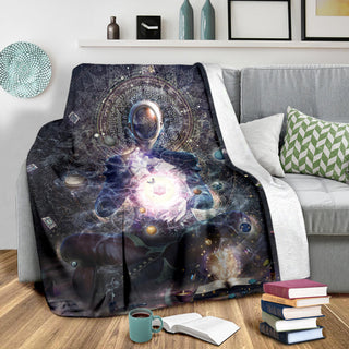 Cosmic Ritual | Premium Microfleece Blanket  | Cameron Gray