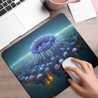 Jellypunk City Mouse Pad | Michael Garfield