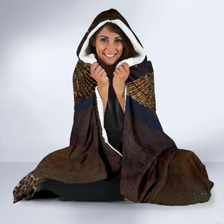 Nefertiti | Hooded Blanket || by Cosmic Shiva