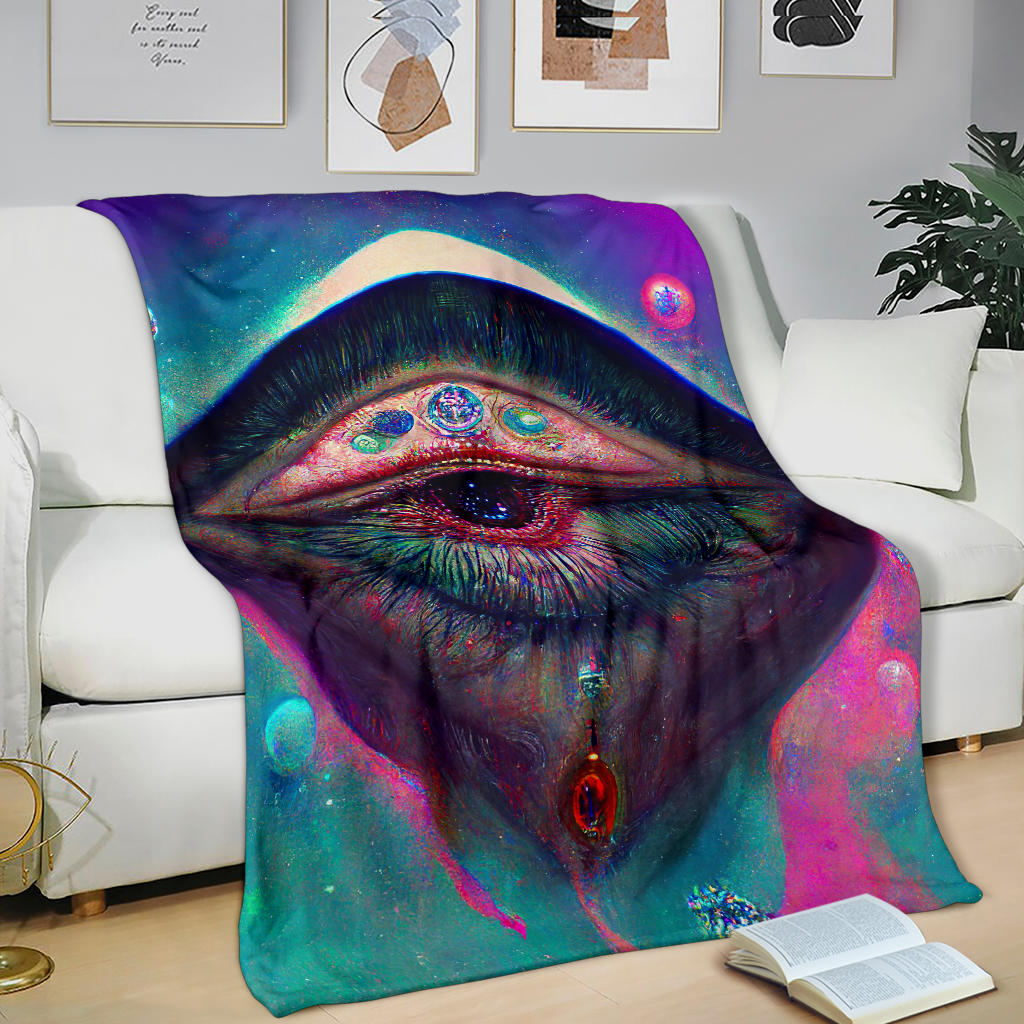 Third Eye Portal Blanket | Michael Garfield