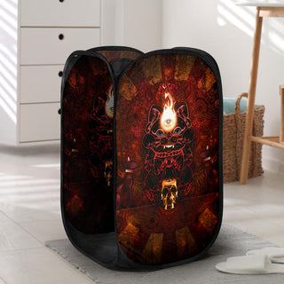 ManekiNeko | Laundry Hamper by Cosmic Shiva