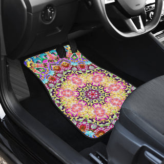 Kaleidos III | Car Mats (Set Of 4) | Makroverset