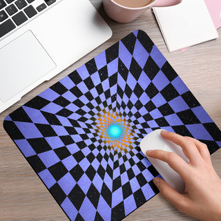 Chequered Space | Mouse Pad | Makroverset