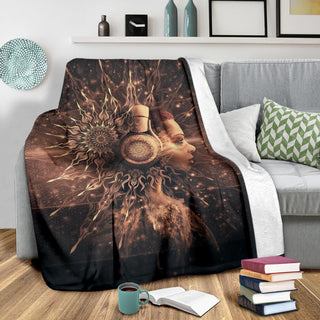 Endless Power of Music Mandala | Blanket | Mandalazed