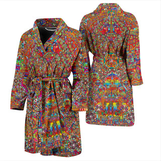 MANDALA MENS BATHROBE | LACHLAN WARDLAW