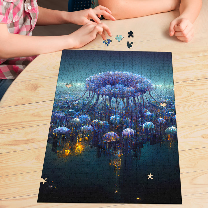 Jellypunk City Puzzle | Michael Garfield