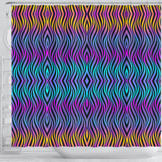 Xenowave | Shower Curtain | Hakan Hisim