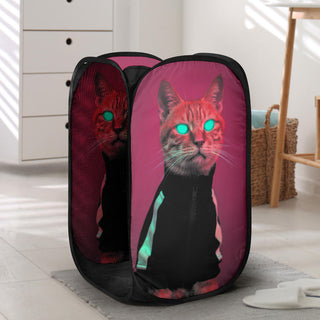 Track Suit Kitty | Laundry Hamper | Hubert Solczynski