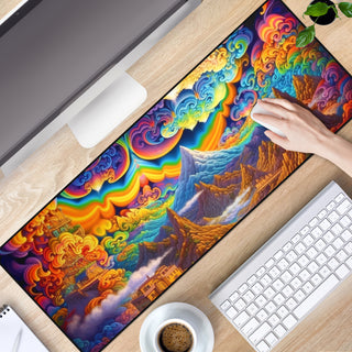 Mountain Sky Mouse Mat | Acidmath AI