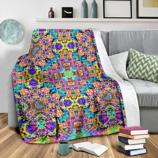 Kaleidos II | Microfleece Blanket | Makroverset