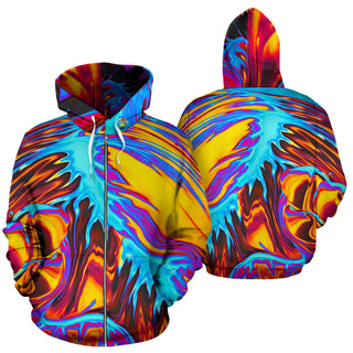 Mythical Dragon Zipper Hoodie | Geoglyser