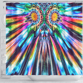 Entheogenic Encounter | Shower Curtain | Makroverset