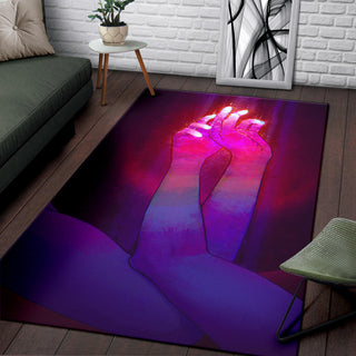HANDS TOUCHING RUG | PHAZED