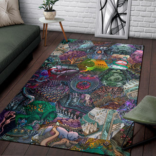 Hex Worlds 1 Rug | James Fletcher