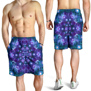 Mens Trippy Geometry Shorts | Cameron Gray