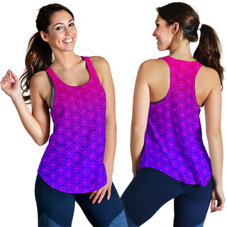 Sacral Bloom | Women's Racerback Tank | Hakan Hisim