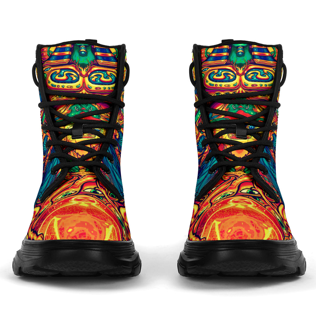 DMT KING CHUNKY BOOTS | SALVIA DROID