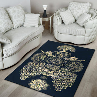 Geometric Gold | Rug | Mil Et Une
