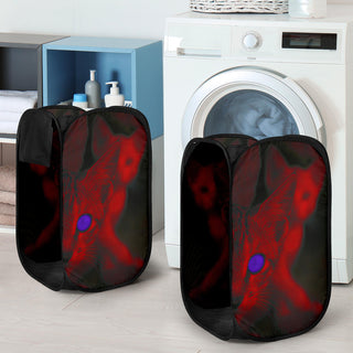 Red Kitty Laundry | Hamper | Hubert Solczynski