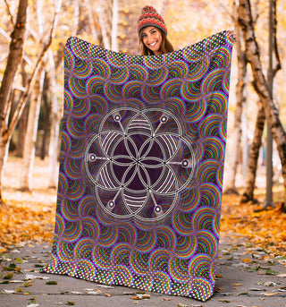 Sacred Seed | MICROFLEECE BLANKET | Hakan HISIM