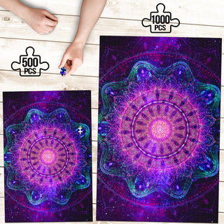 Cameron Gray | Cosmic Mandala | 500-1000 Piece Puzzle