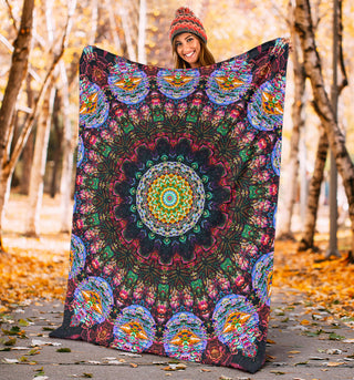 Kaleidos VIII | Microfleece Blanket | Makroverset