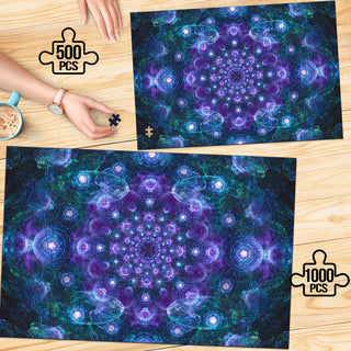 Trippy Geometry Jigsaw Puzzle | Cameron Gray